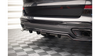 Splitter BMW X7 G07 M-Pack Rear Central with Diffuser Gloss Black
