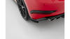 Splitter Volkswagen Golf R R-Line Mk7 Rear Side Facelift Red