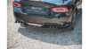 Splitter Fiat 124 Spider Abarth Tył Środkowy Gloss Black