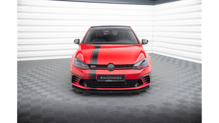 Splitter Volkswagen Golf 7 GTI CLUBSPORT Front Gloss Black