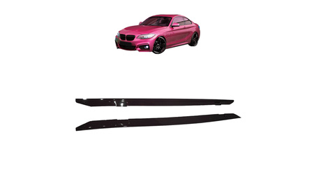 Diffuser BMW 2 F22 F23 Side Skirts Gloss Black