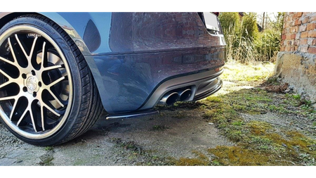 Splitter Audi TT 8J S-Line Rear Central Gloss Black