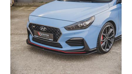 Splitter Hyundai I30 III N przód Racing Durability Black