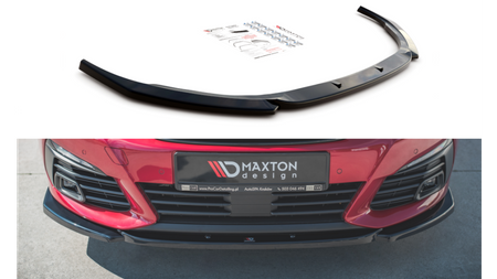 Splitter Peugeot 308 GT II Facelift przód v.2 Gloss Black