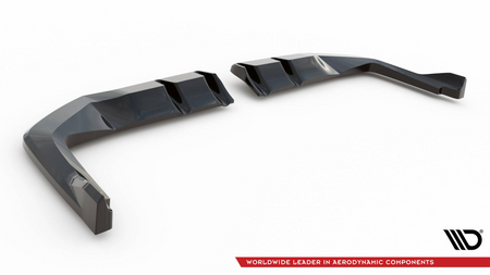 Splitter Honda Civic XI Type-R Rear Central with Diffuser v.2