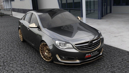 Splitter Opel Insignia Facelift Model Front Gloss Black