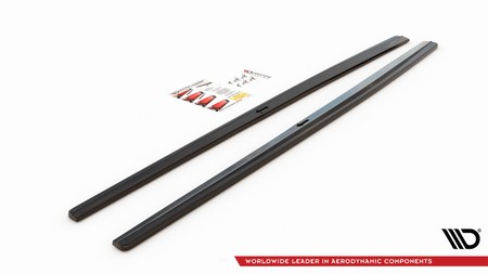 Diffuser Audi A3 8V Side Skirts v.1 Gloss Black
