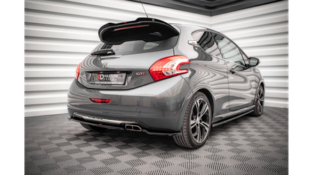 Splitter Peugeot 208 GTi I Rear Side Gloss Black