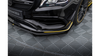 Splitter Mercedes-Benz CLA 45 Aero C117 Facelift Przód Pro + flaps Black