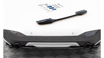Splitter BMW X1 F48 M-Pack Rear Central Gloss Black