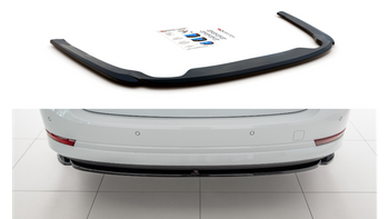 Splitter Skoda Octavia IV Rear Central Gloss Black