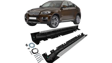 Stopnie boczne BMW X6 E71 E72 Aluminium