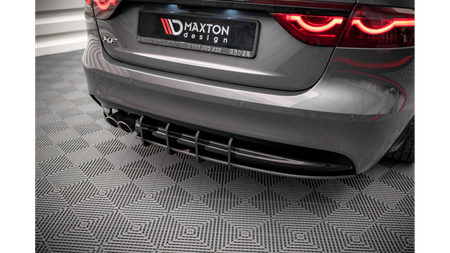 Dyfuzor Jaguar XF R-Sport II Tył Street Pro Black-Red