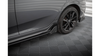 Diffuser Honda Civic X Sport Side Skirts + Flaps Gloss Black