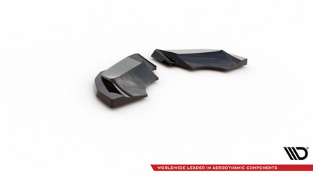 Splitter Audi R8 4S Facelift Tył Boczne Gloss Black