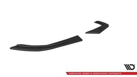 Splitter Mercedes-Benz A W177 A35 Rear Side Street Pro Black