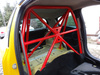 Bolt-in Half Roll Cage Renault Clio 3 Sport Black