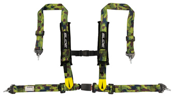 Racing seat belts Slide V2 CAMO 4P 2" E4
