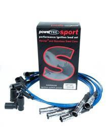 PowerTEC Ignition Leads MERCEDES-BENZ 190E E G S SL 300 85-94 RED