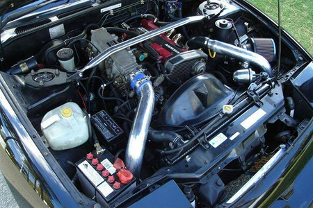 Intercooler Piping kit TurboWorks Nissan 180SX S13 RED TOP