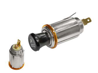 Lighter socket, lighter