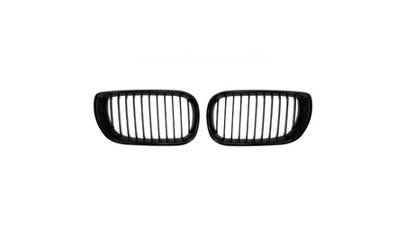 Grill BMW 3 E46 Facelift Compact Single Line Gloss Black