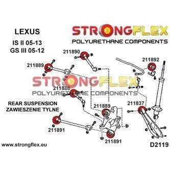 Full suspension polyurethane bush kit