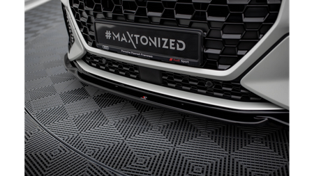 Splitter Audi RSQ3 F3 Front v.1 Gloss Black