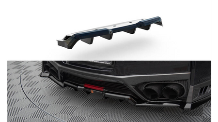 Splitter Nissan GTR R35 Facelift Rear Central with Diffuser