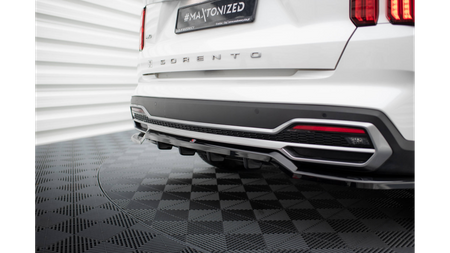 Splitter Kia Sorento IV Rear Central with Diffuser