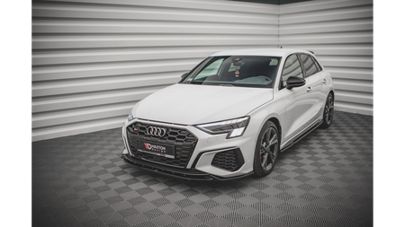 Splitter Audi A3 8Y S-Line przód v.2 Gloss Black