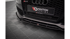 Splitter Audi A6 C7 przód RS6 Look Gloss Black
