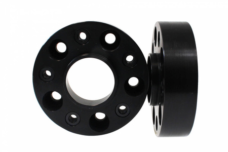 Bolt-On Black Wheel Spacers 30mm 72,6mm 5X120