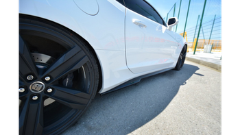 Diffuser Chevrolet Camaro VI 2SS Side Skirts Gloss Black