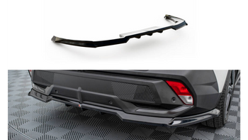 Splitter Peugeot 408 I Tył Środkowy z Dyfuzorem