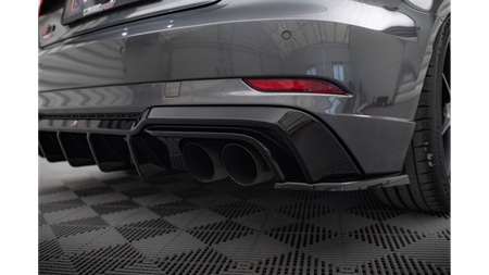 Diffuser Audi S3 8V Facelift Rear Valance Gloss Black