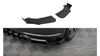 Splitter Audi TT 8S S-Line Rear Side Street Pro Black-Red + Gloss Flaps