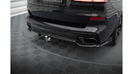 Splitter BMW X7 G07 Facelift M-Pack Tył Środkowy z Dyfuzorem