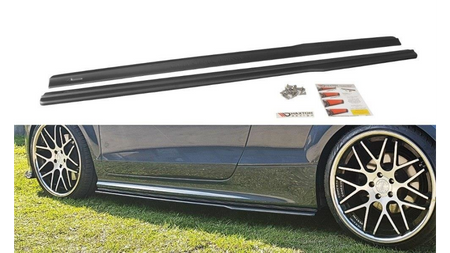 Diffuser Audi TT 8J S-Line Side Skirts Gloss Black