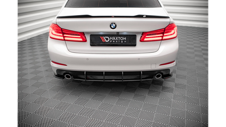 Diffuser BMW 5 G30 Rear Street Pro Black-Red