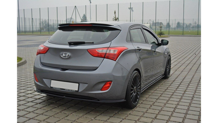 Spoiler Hyundai i30 II Rear Gloss Black