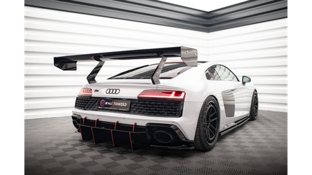 Splitter Audi R8 4S Facelift Tył Boczne Gloss Black