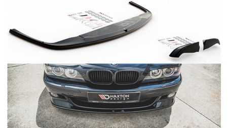 Dokładka BMW 5 E39 M-Pack Zderzak Przód + Splitter Gloss Black