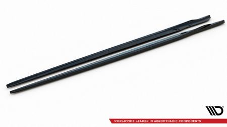 Diffuser BMW 8 F93 G16 M-Pack Side Skirts v.2 Gloss Black