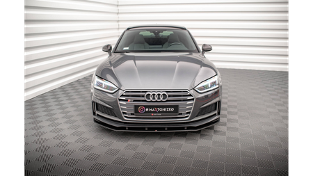 Splitter Audi A5 F5 Front Pro Black