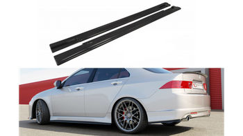 Diffuser Honda Accord VII Type-S Side Skirts Gloss Black