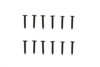 Universal Black Side Skirt Rocker Splitters Winglet Wings Canard Diffuser Type 2