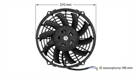 Wentylator TurboWorks 7" typ 2 tłoczący/ssący