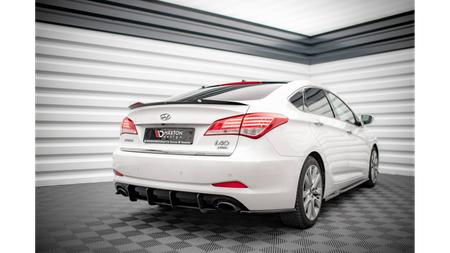 Spoiler Cap Hyundai I40 I Gloss Black