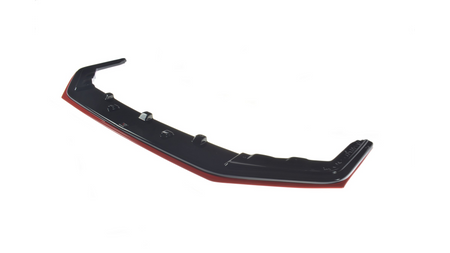 Splitter Subaru WRX STI Front v.4 Gloss Black + Red